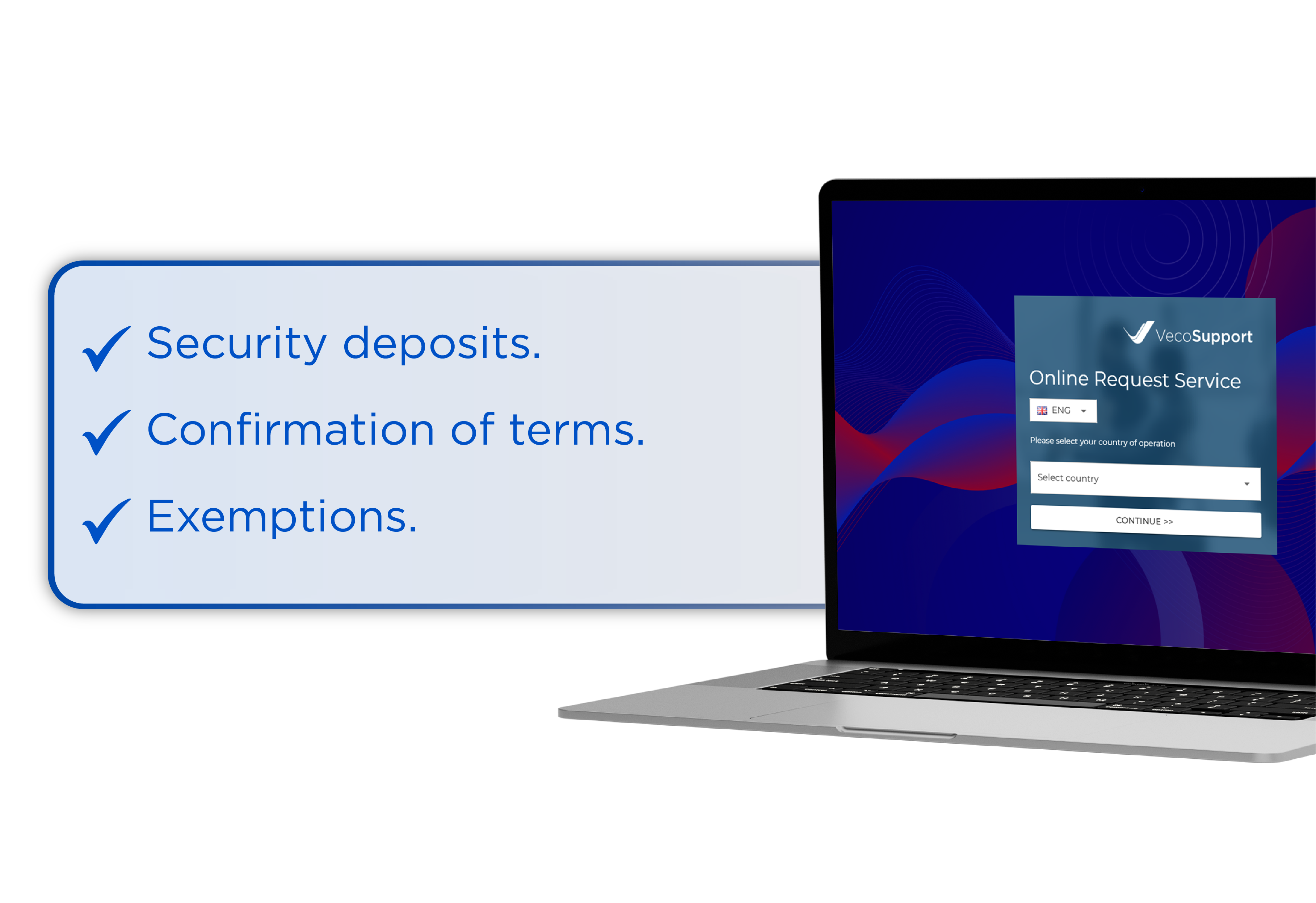 VecoSupport laptop